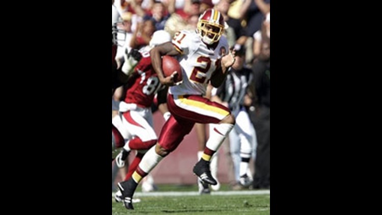 Clinton Portis first TD celebration after Sean Taylor's death was in honor  of Sean Taylor : r/nfl