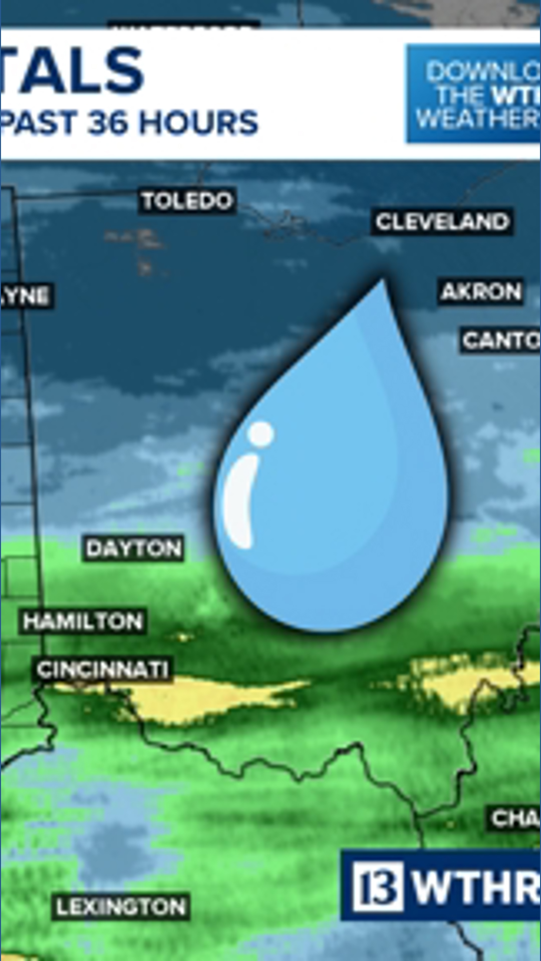 How much rain did we pick up across Indiana Tuesday (Nov. 18 ...