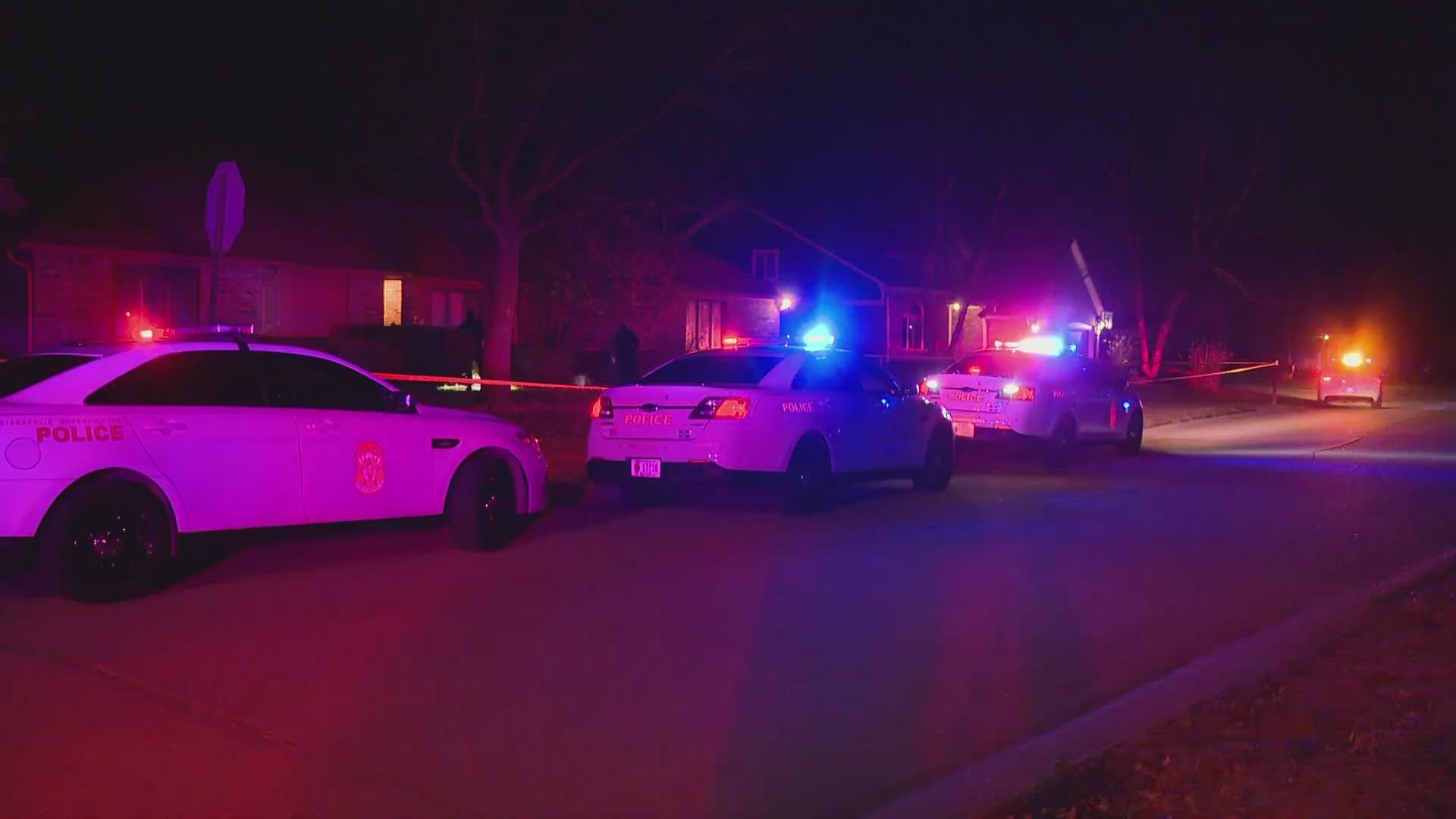Both people who were stabbed were taken to the hospital in stable condition, IMPD said.