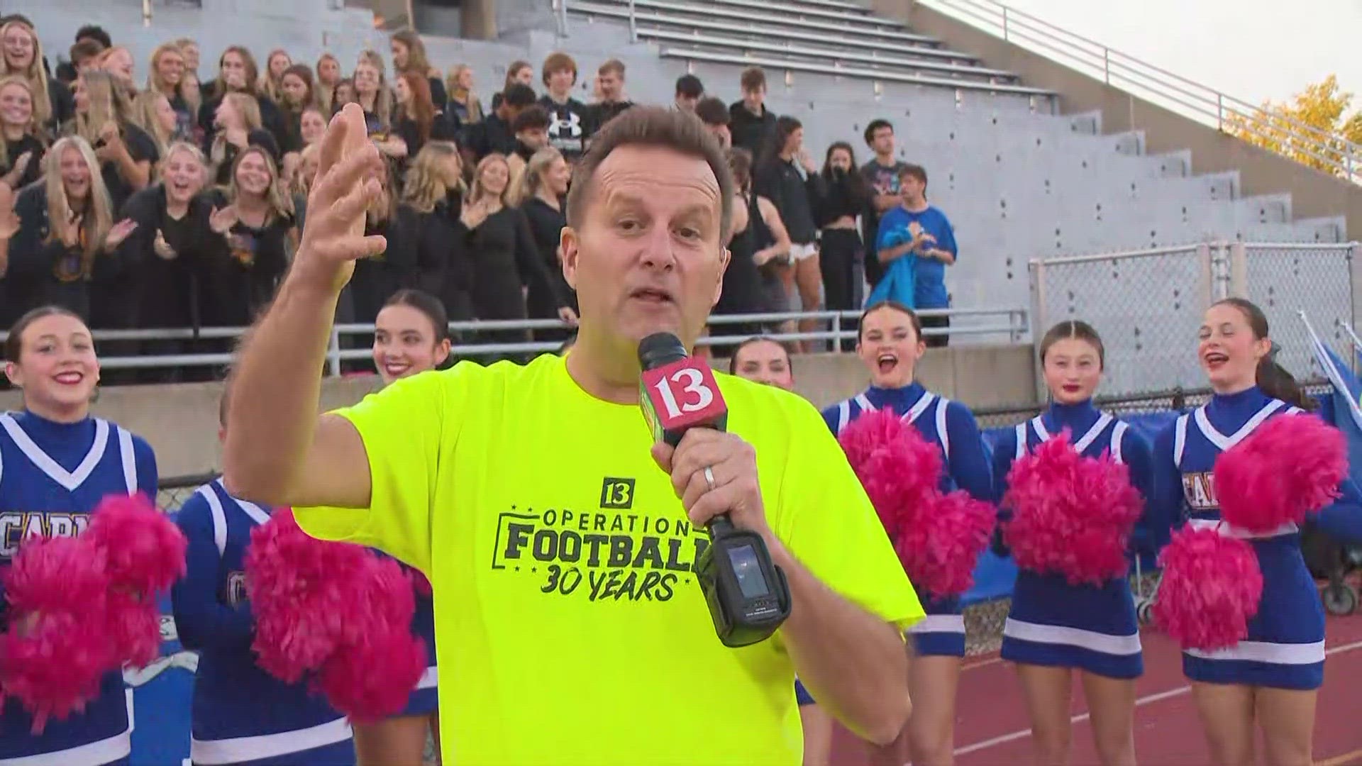 13Sports director Dave Calabro reports from Carmel where they are set to play Westfield in sectionals. Dom presents the Spirit Award with winners Greenfield-Central.