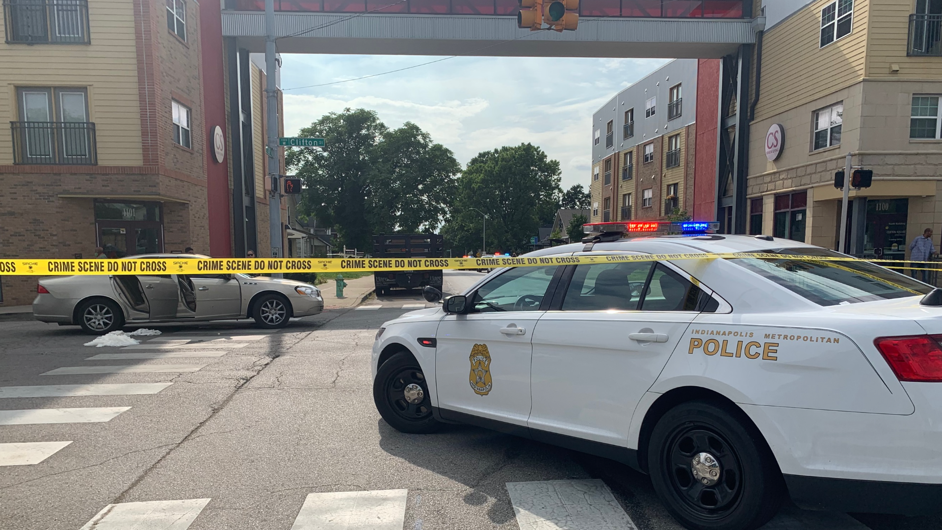 Police are investigating a shooting outside a funeral home that left a 4-year-old girl in critical condition and four other people injured on Saturday, July 31.