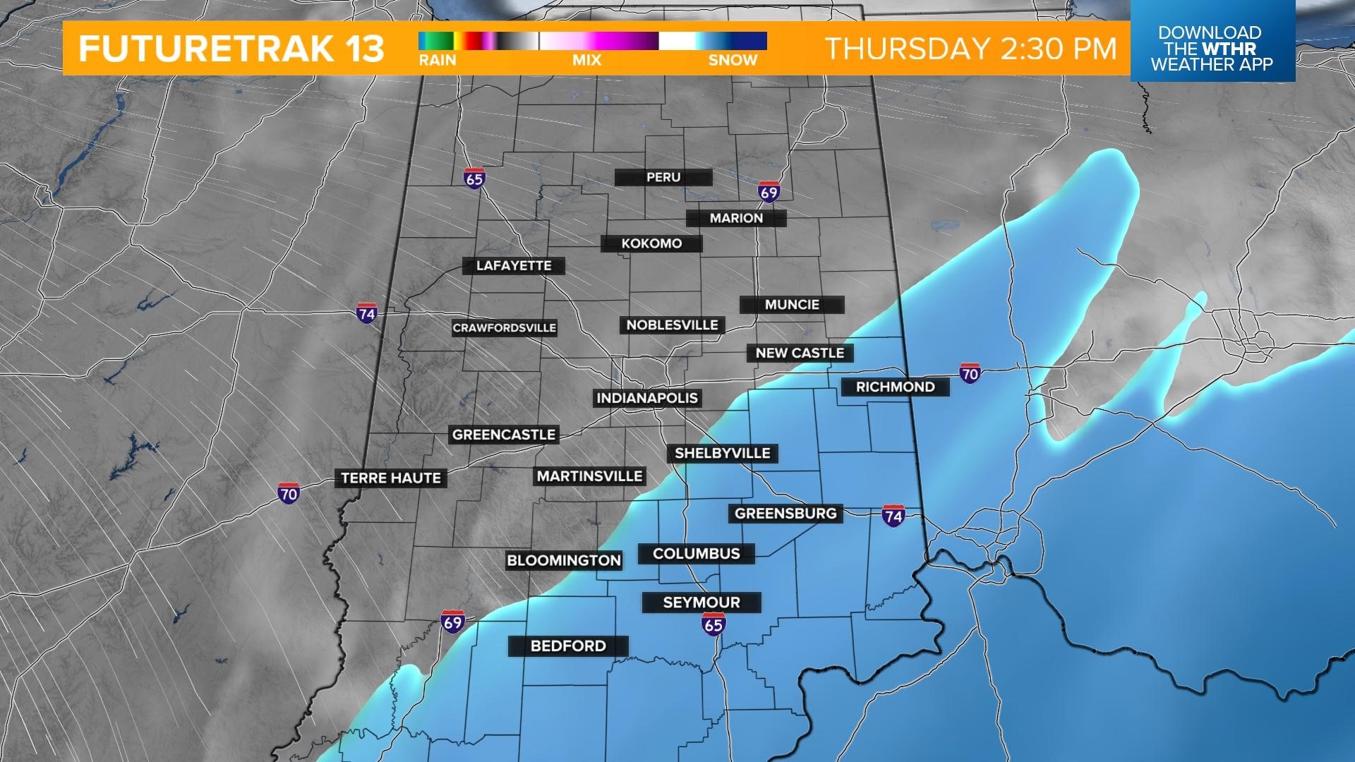 Weather Blog: Light snow accumulation Thursday | wthr.com