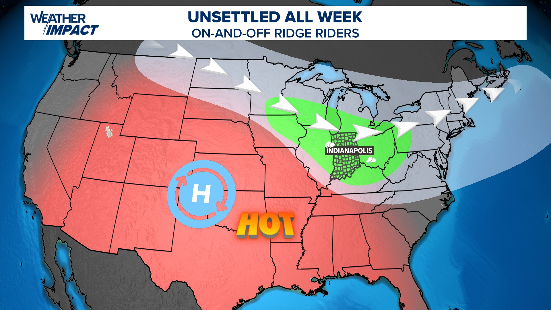 Ridge Riders and Severe Risks: Indiana's Volatile Week Ahead Explained (Aug 10-14)
