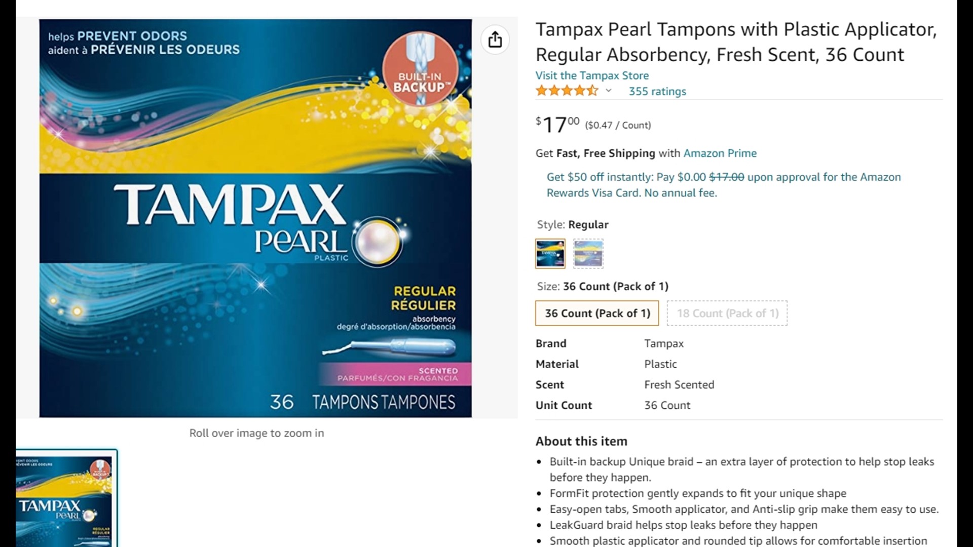 Where to find tampons online amid ongoing shortages