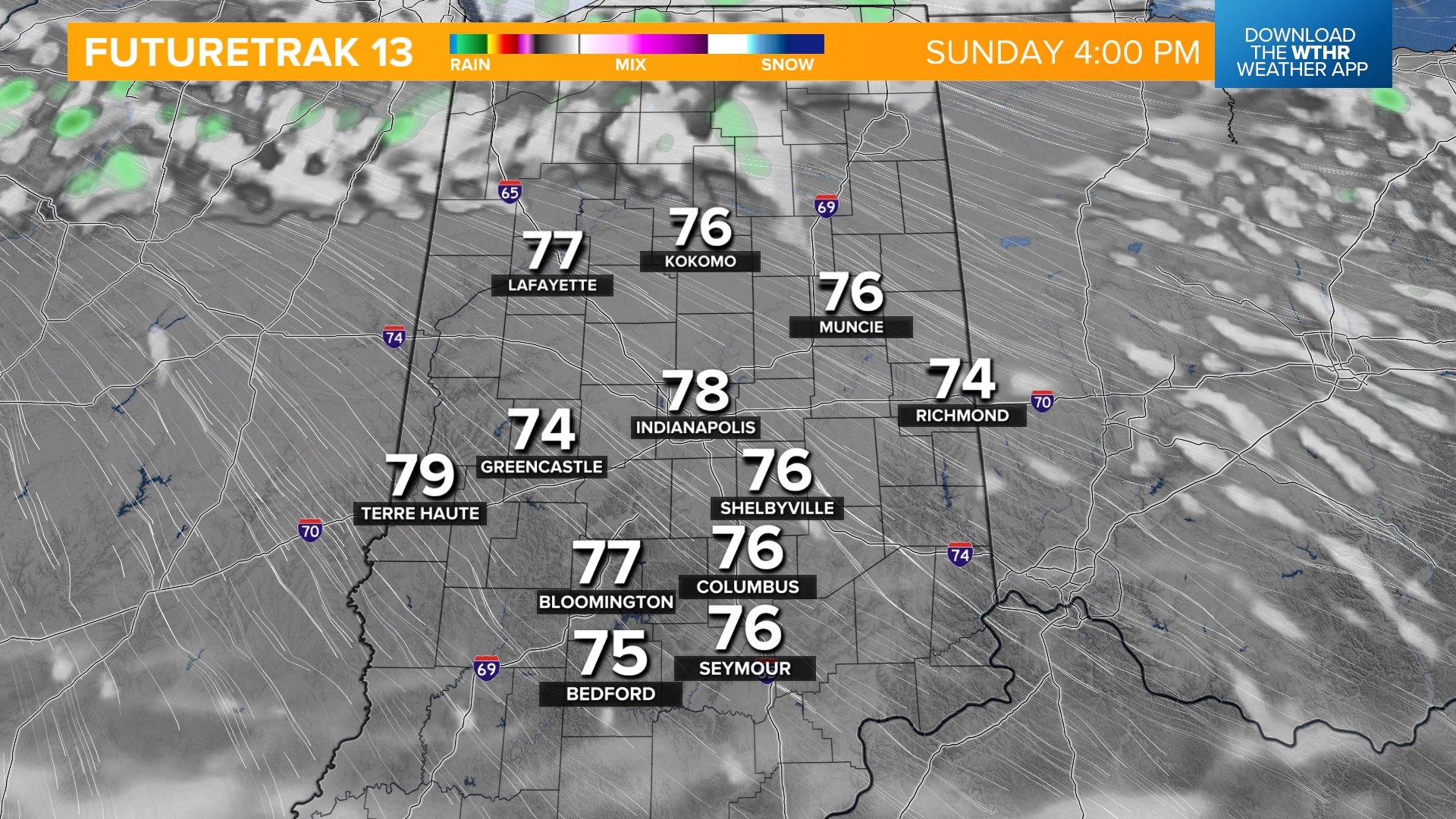 Cloudy day with possible showers | Live Doppler 13 Weather Blog | wthr.com