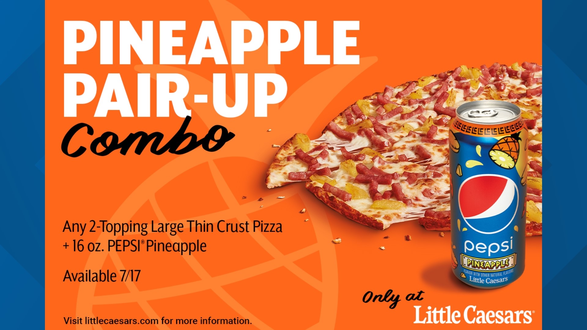 Pepsi Pineapple exclusively coming to Little Caesars | wthr.com