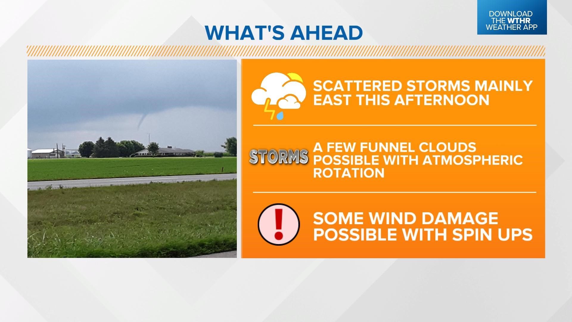 Live Doppler 13 Weather Blog Funnel clouds possible Sunday