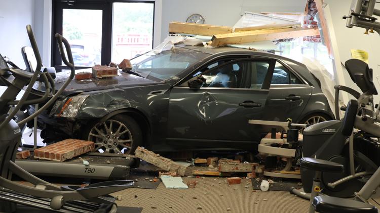 Car crashes into exercise room of retirement village near Castleton