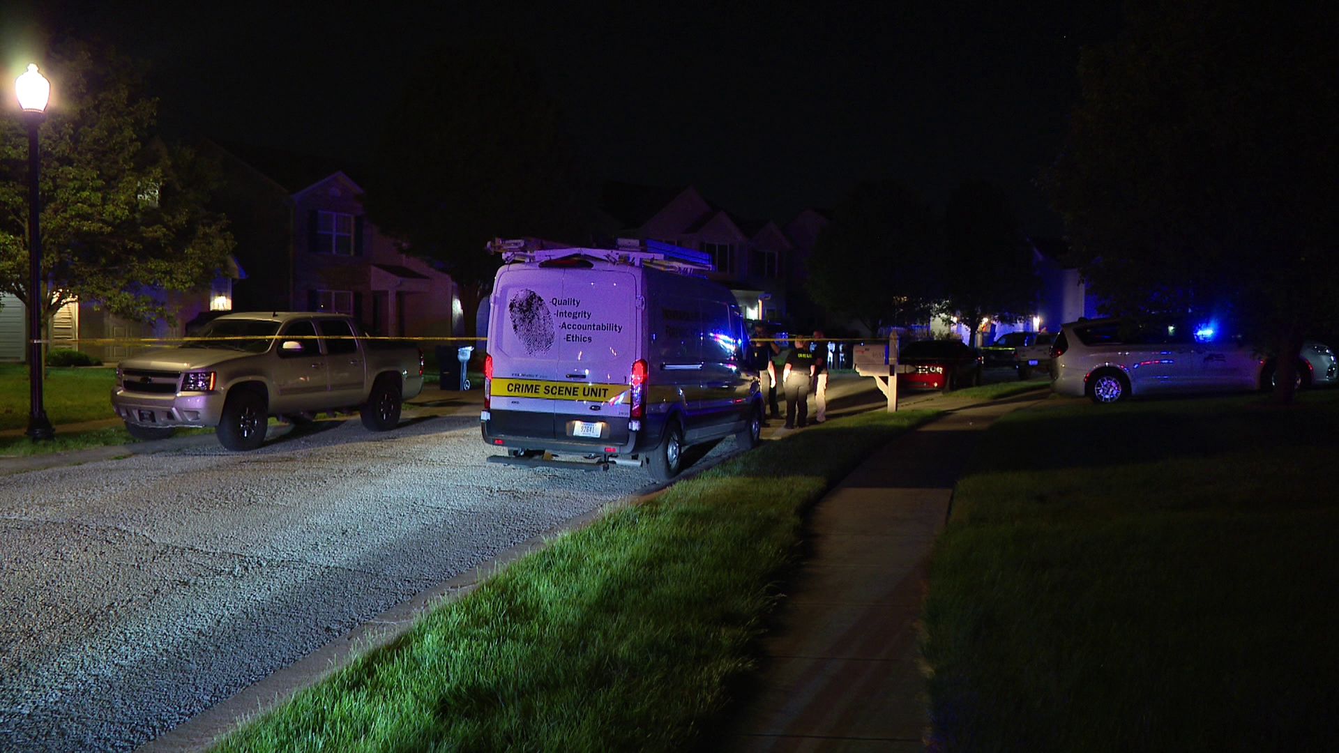 The shooting was reported around 8:30 p.m. Tuesday near East 46th Street and North German Church Road.