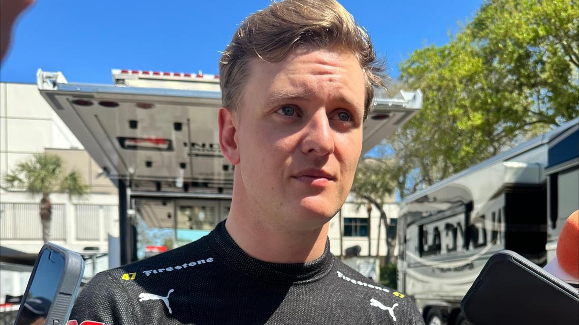 Mick Schumacher's IndyCar debut ends in crash at Grand Prix of St. Petersburg
