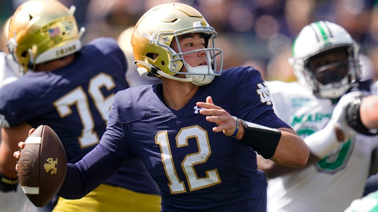Notre Dame QB Buchner says he will explore transfer options