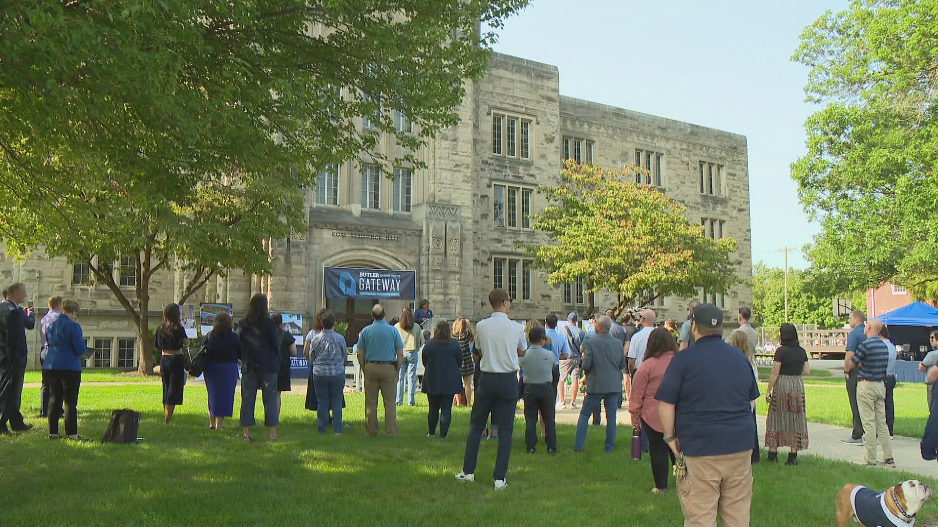 Marina Silva explains how Hilton Hotel plans to turn an old dorm on Butler University into a hotel.