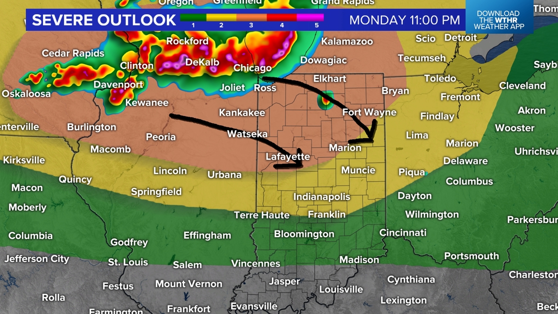 Dangerous heat triggers dangerous thunderstorms | wthr.com