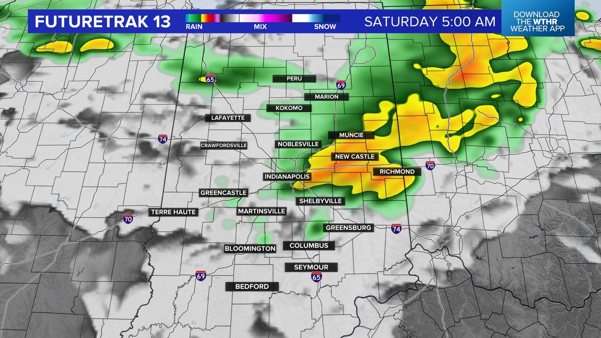 Severe Thunderstorm Watch issued for part of Indiana | wthr.com