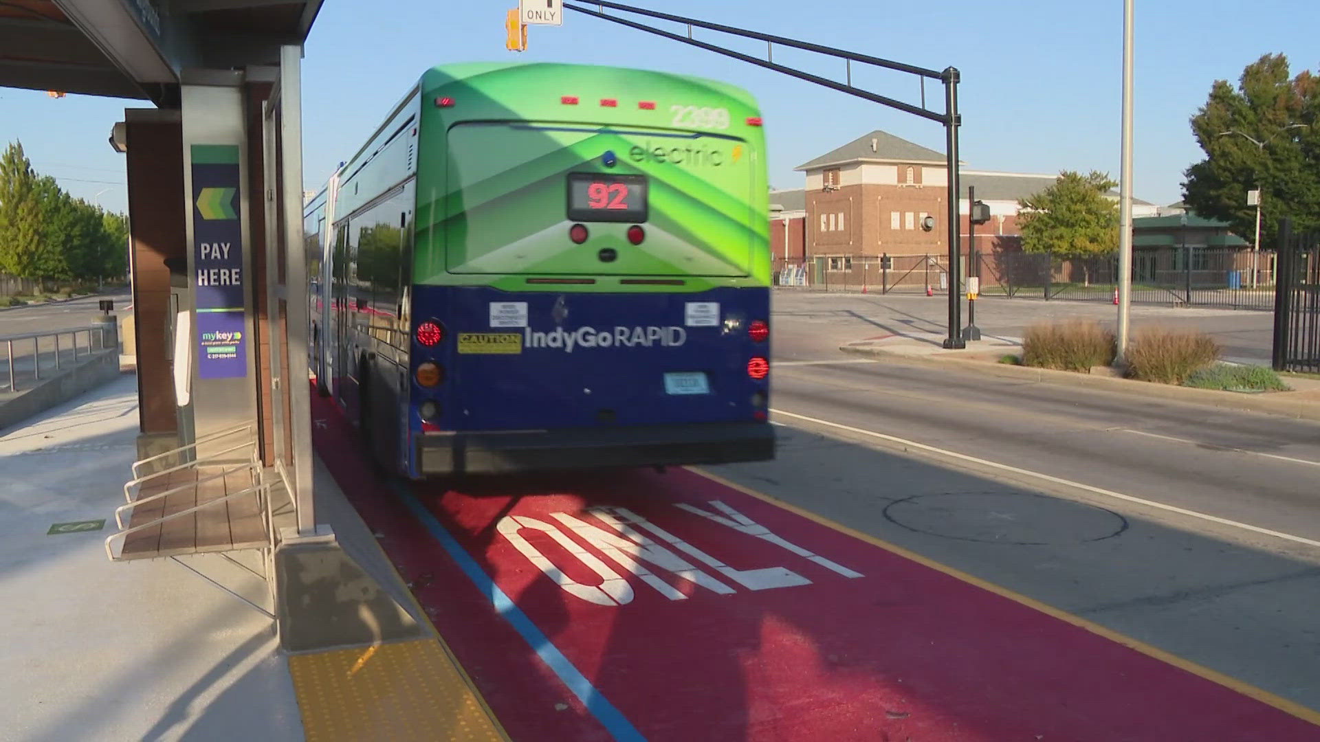 13News reporter Anna Chalker talked with some of the first passengers as they got on the bus this morning.