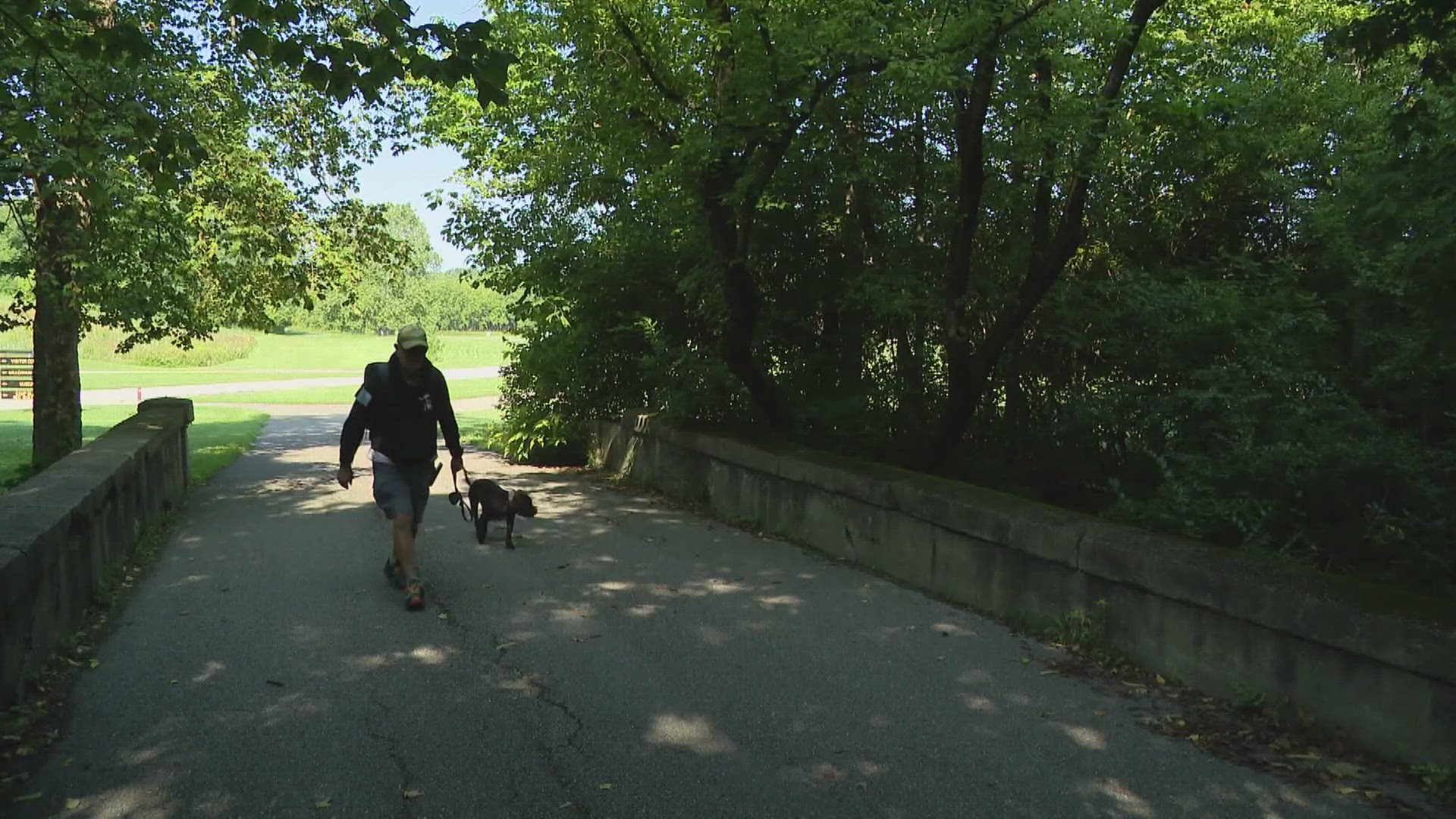 In Lawrence there's a big plea for more trails. The city's working on it and hoping the money comes through for a big project that would mean a giant step forward.