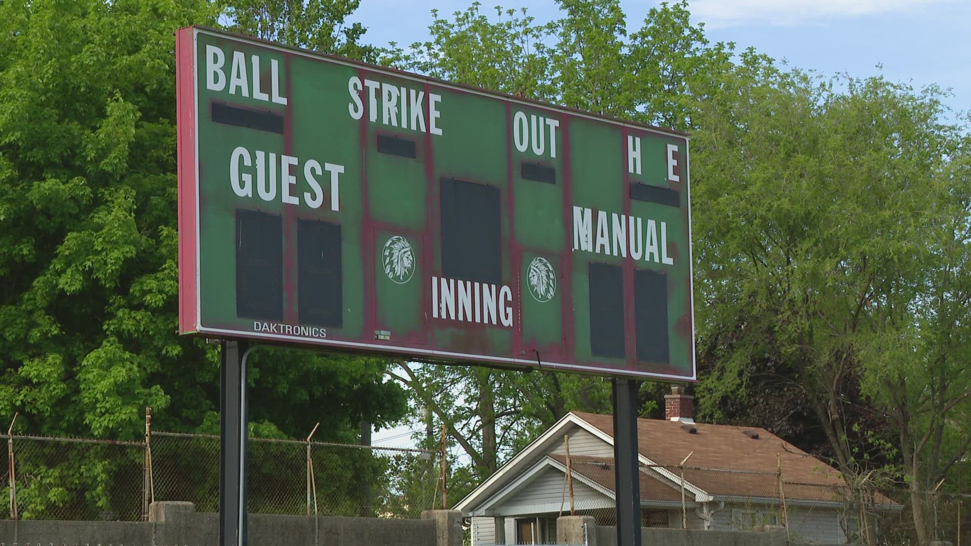 Staff at Christel House Manual High School are making repairs after sports facilities were vandalized by thieves in search of copper wire.