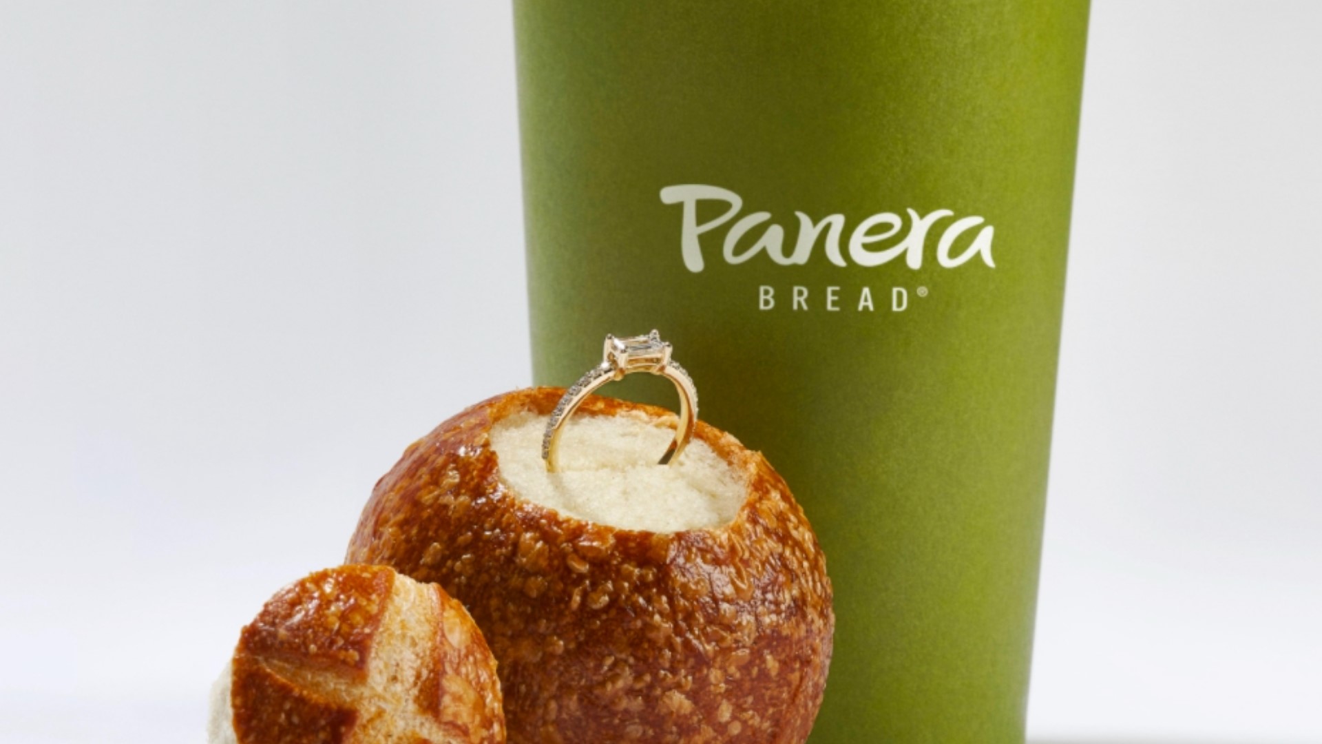 Panera is giving away diamond rings to 22 fans on Valentine's Day