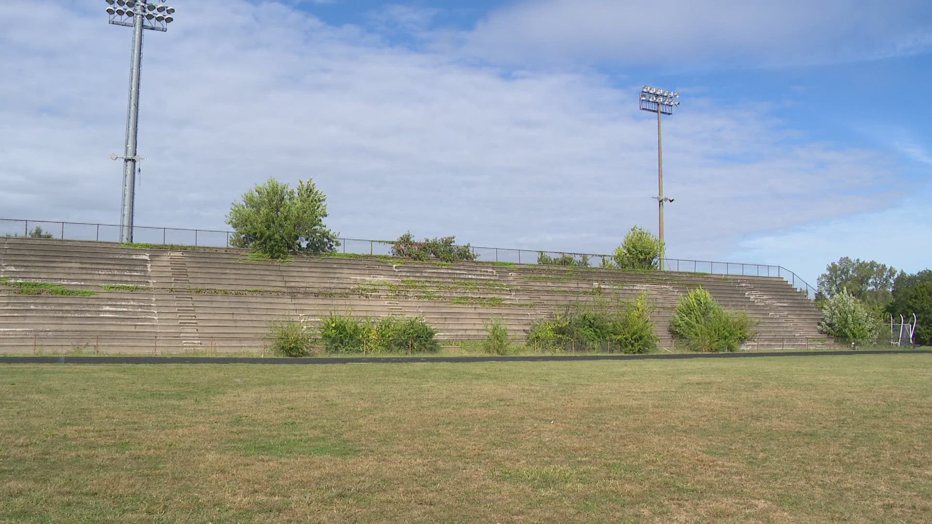 The $6 million project will include synthetic turf, an 8-lane track and brand new grand stands.