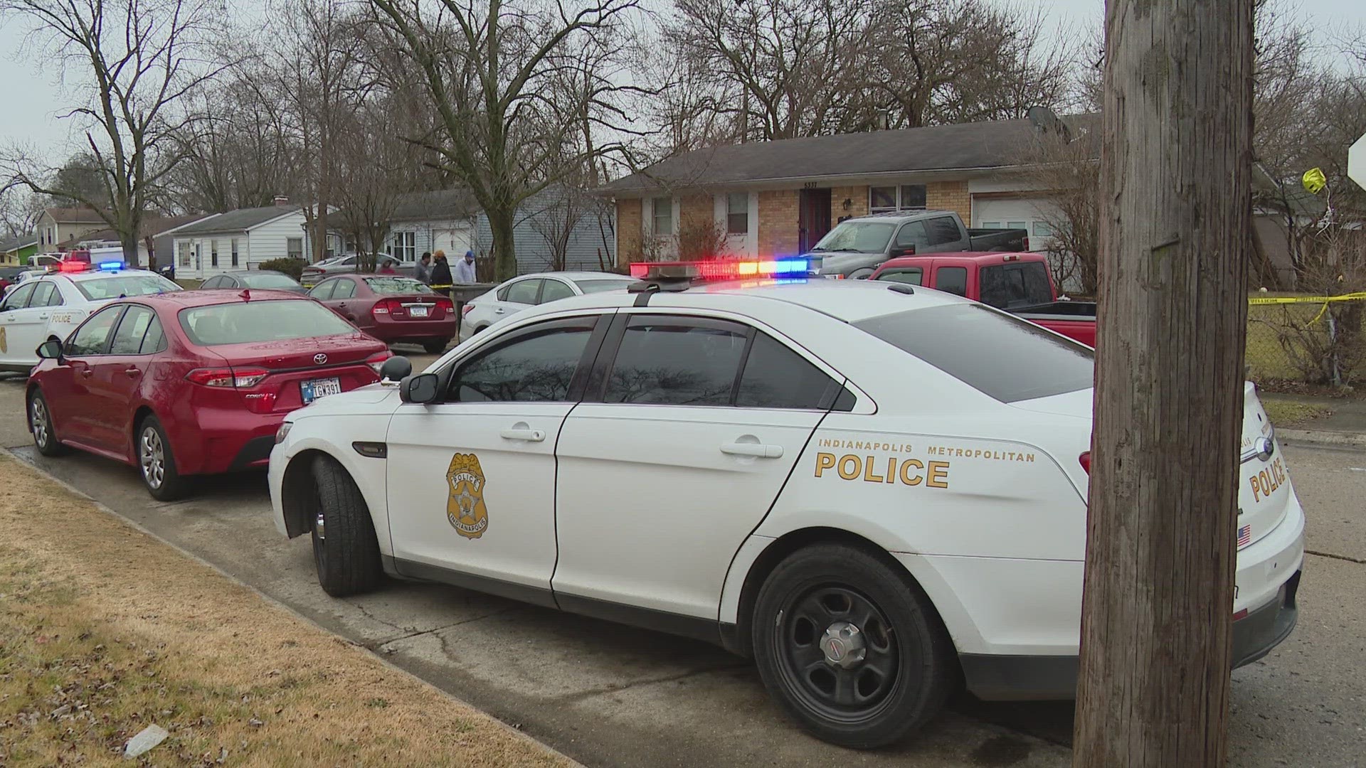 A police report shows four male suspects robbed a home on Penway Street Saturday afternoon.