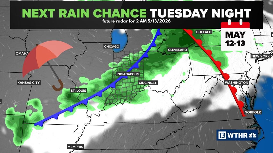 Mild Mother's Day, warmer pattern ahead | 13Weather Blog
