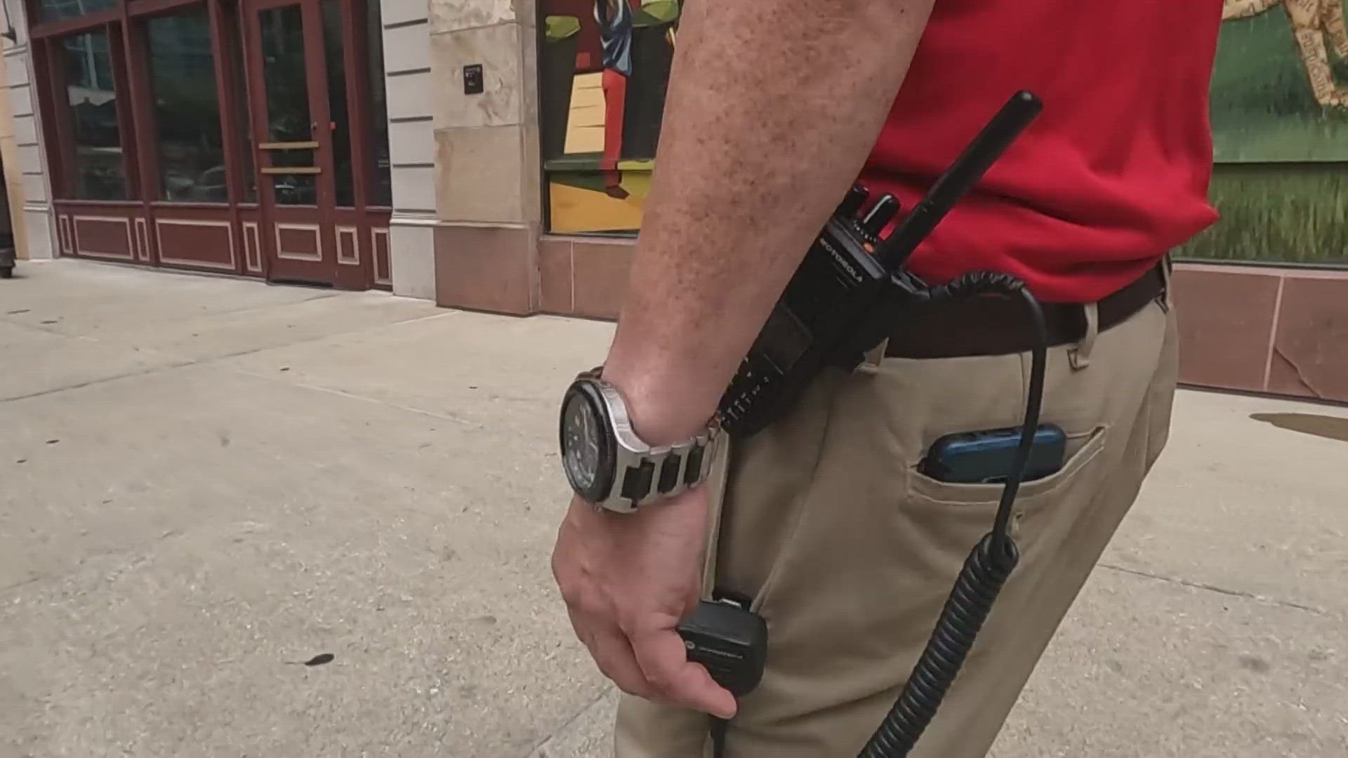13News reporter Lauren Kostiuk details how Indianapolis Safety Ambassadors play a key role in downtown safety