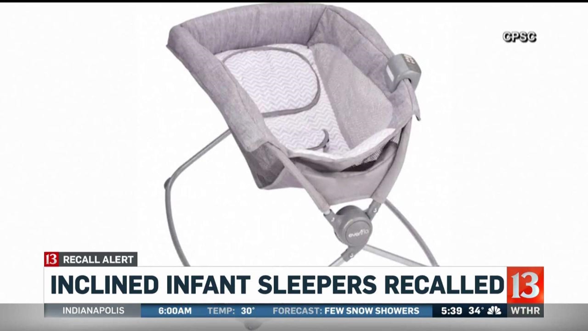 swaddleme by your bed sleeper recall