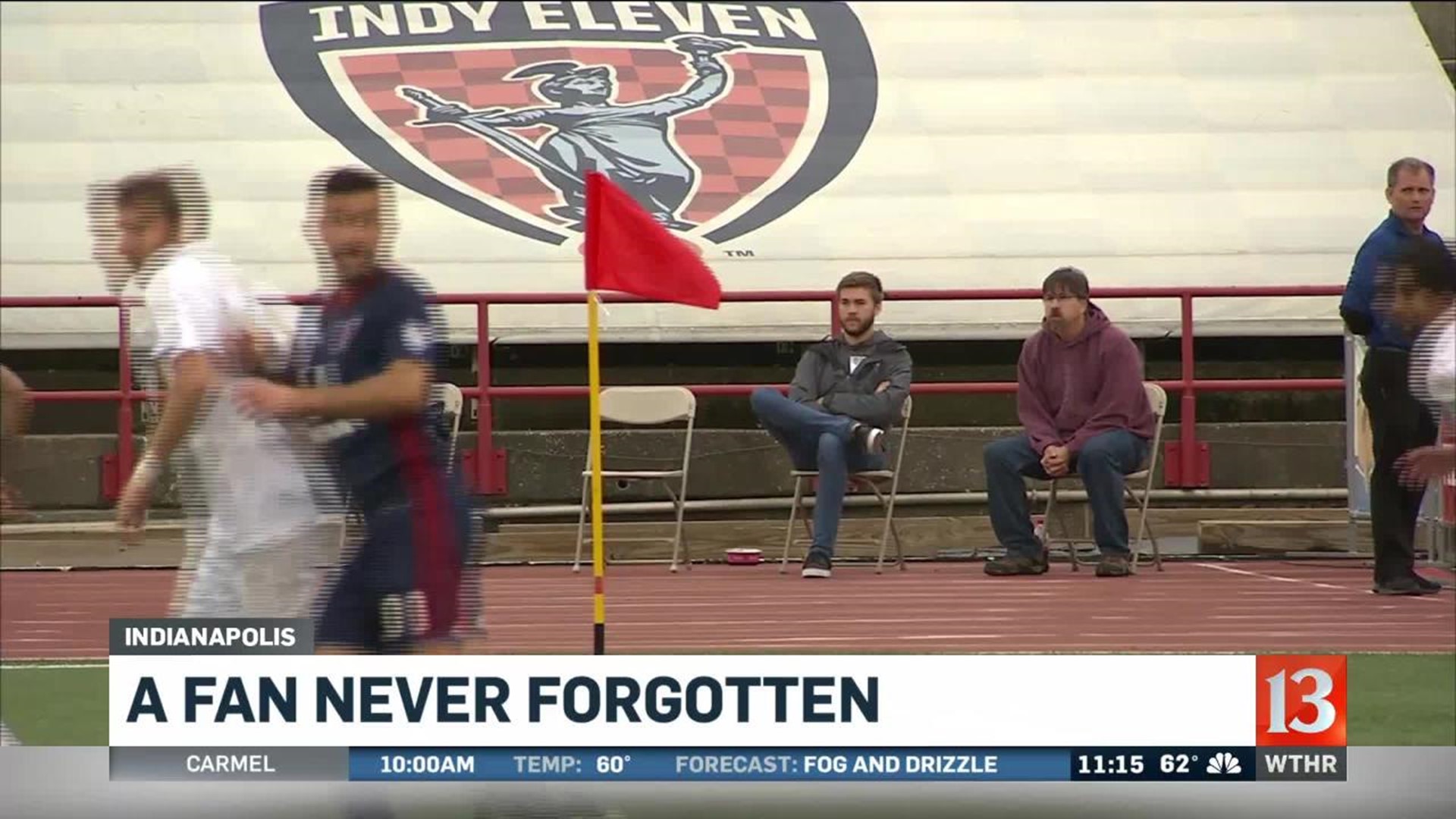 Indy Eleven fans remember one of their own