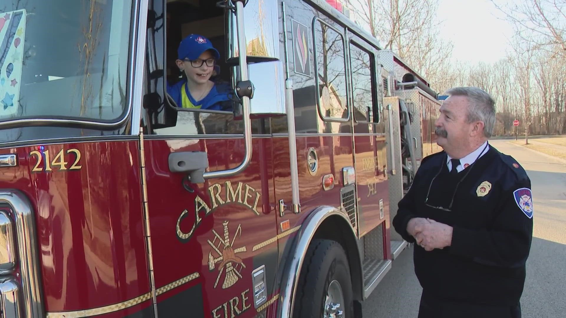 Matthew loves trucks, and his parents teamed up with Republic Services for a fun birthday surprise.