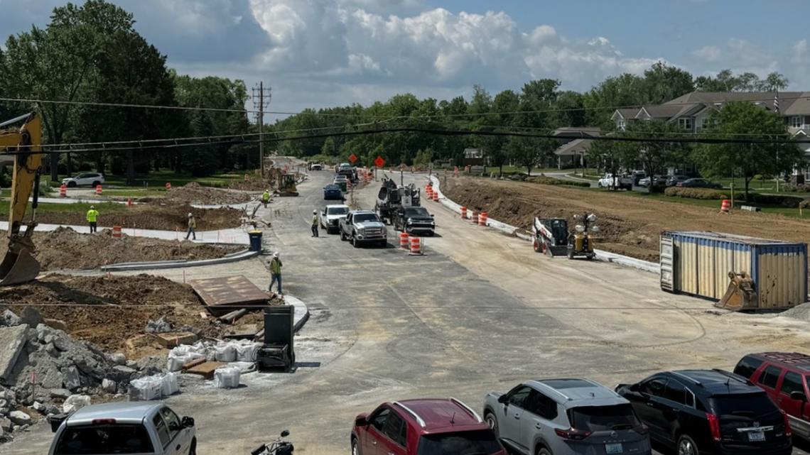 Allisonville Road at 146th Street has reopening date
