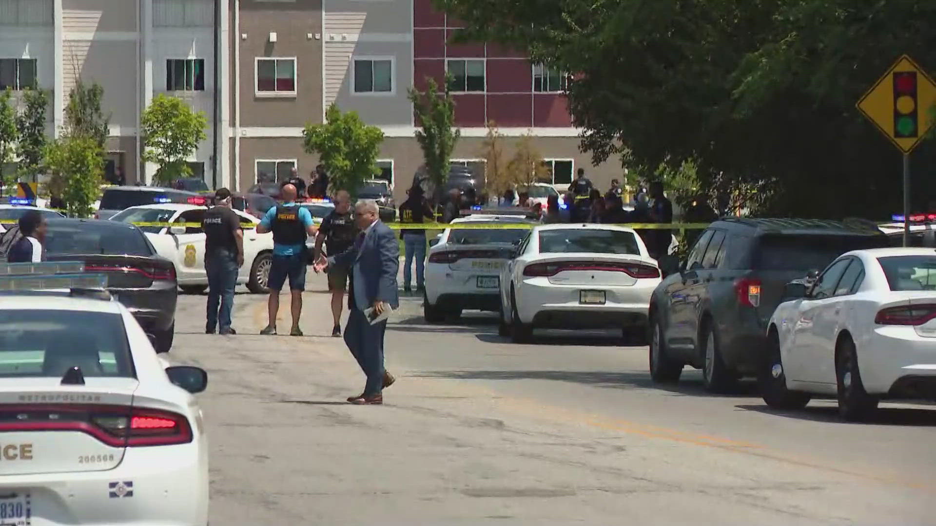 The incident happened around 2:15 p.m. Tuesday, July 29 near West 16th Street and Lafayette Road.
