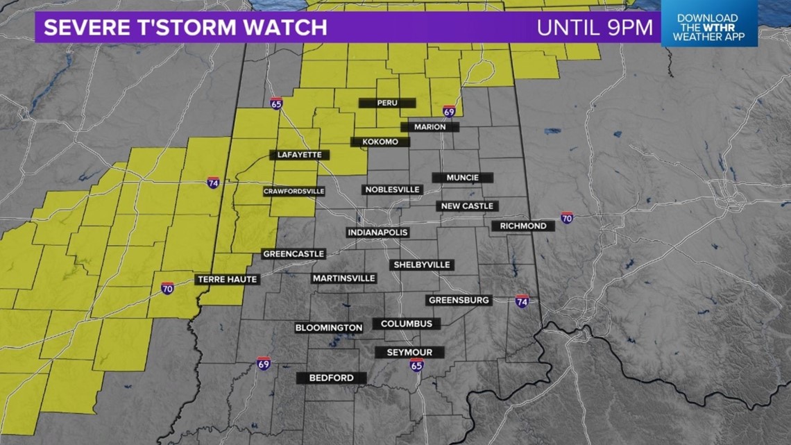 Weather Blog: Severe Thunderstorm Watch issued | wthr.com