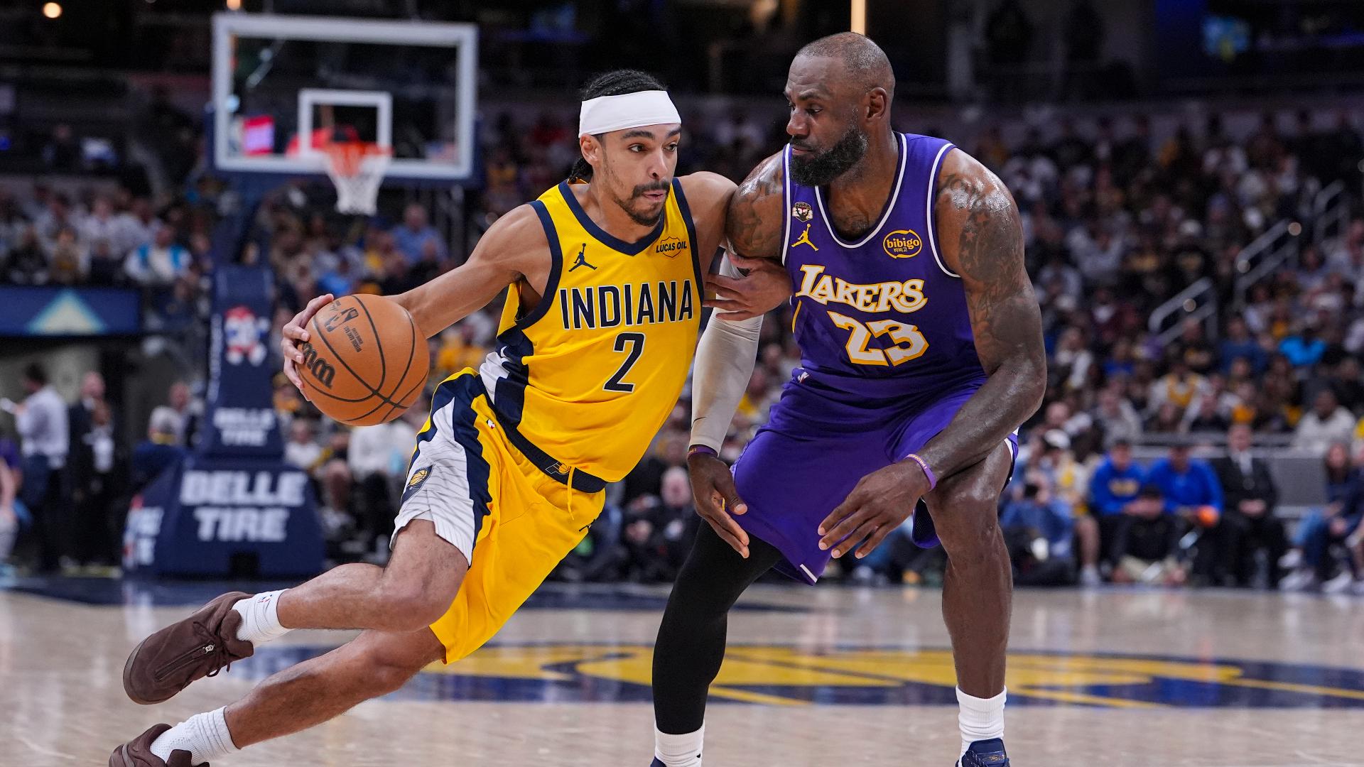 Luka Doncic scores 43 as Lakers beat Pacers 137-130 with Caitlin