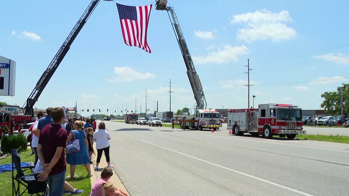 Indiana State Police Trooper Aaron Smith funeral | wthr.com