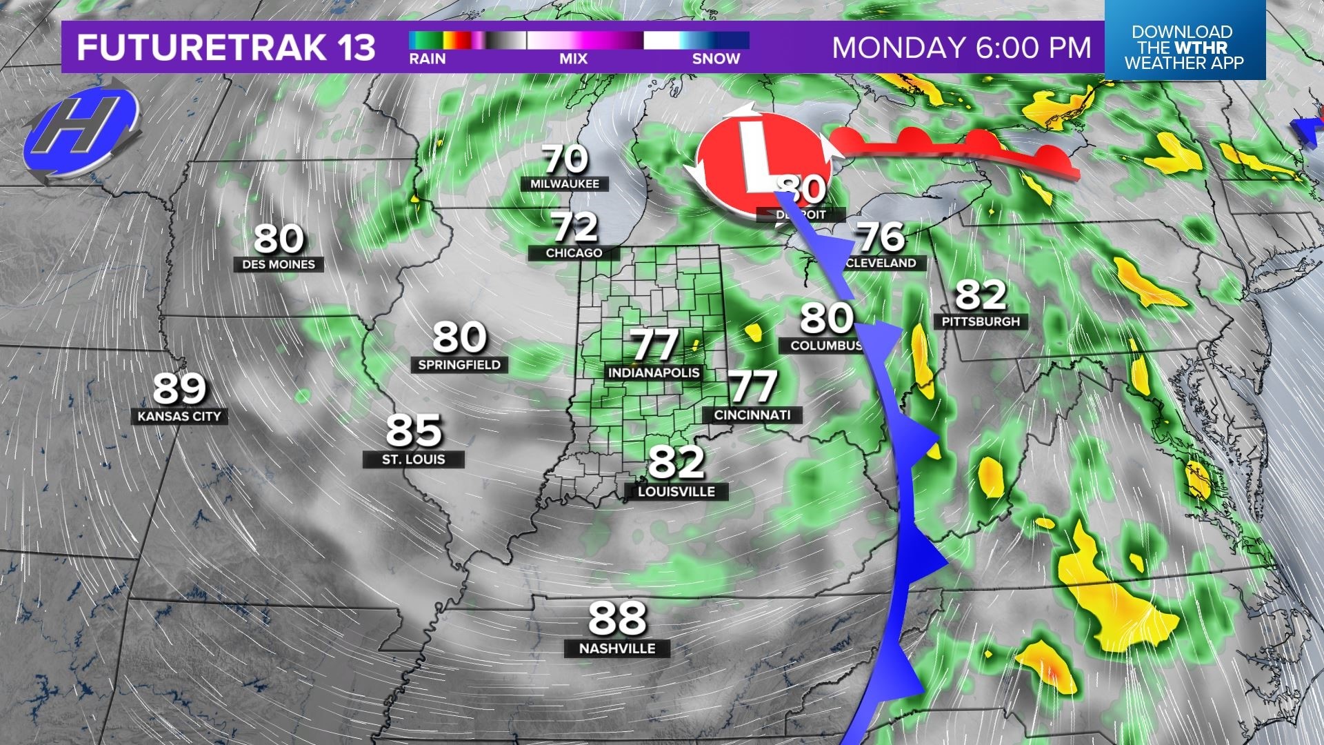 Severe storms possible Sunday before cool down early next week | June ...