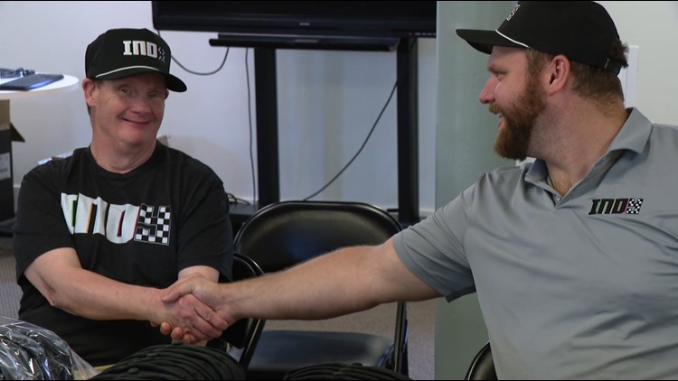 The Indy Hat: NFL player Ted Karras sells Indy 500-themed cap to benefit charity