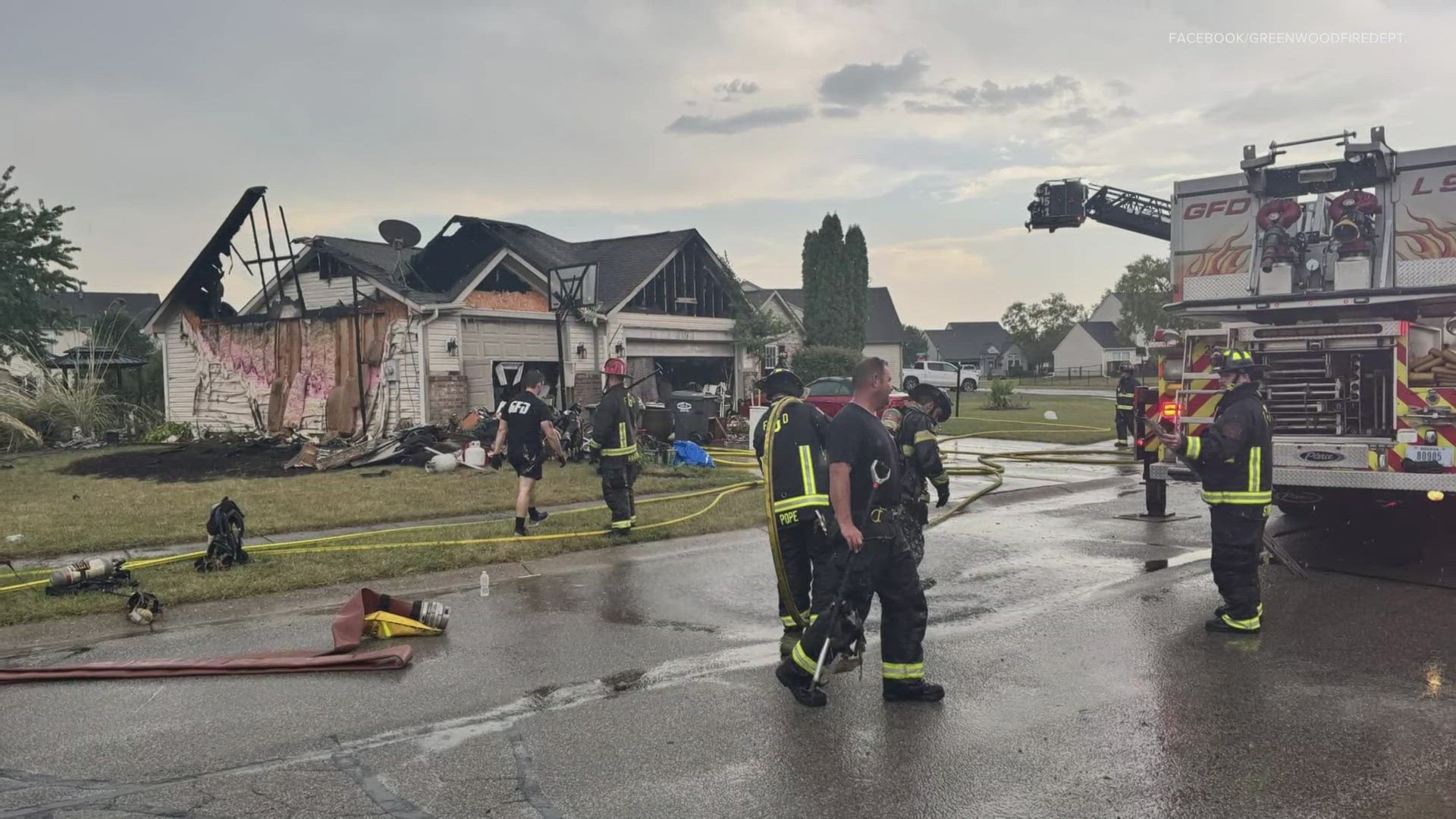 The GFD the fire started around 7 p.m. Thursday on Alton Road, not far from US 31 and Smith Valley Road.