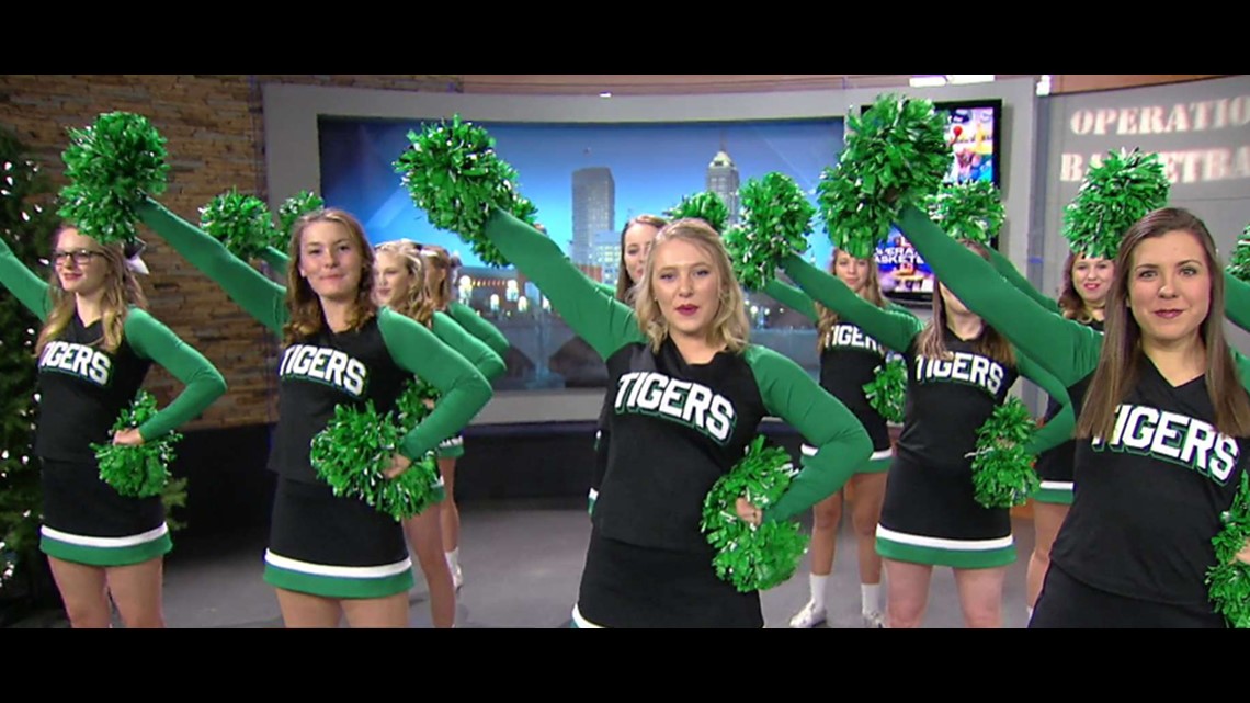 Cheerleaders of the Week: Yorktown H.S. - Dec. 15, 2017 | wthr.com