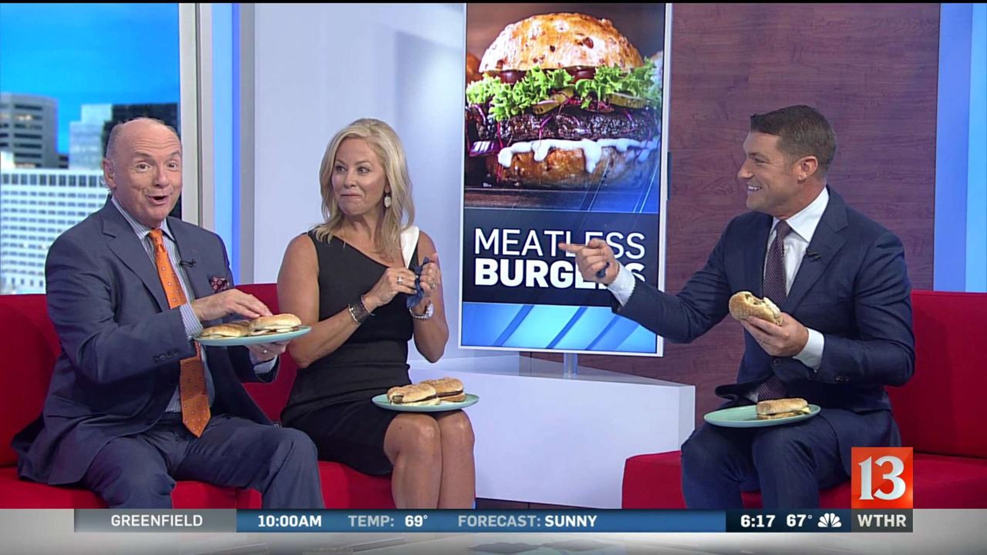Julia, Ben, and Chuck taste test Impossible Burger