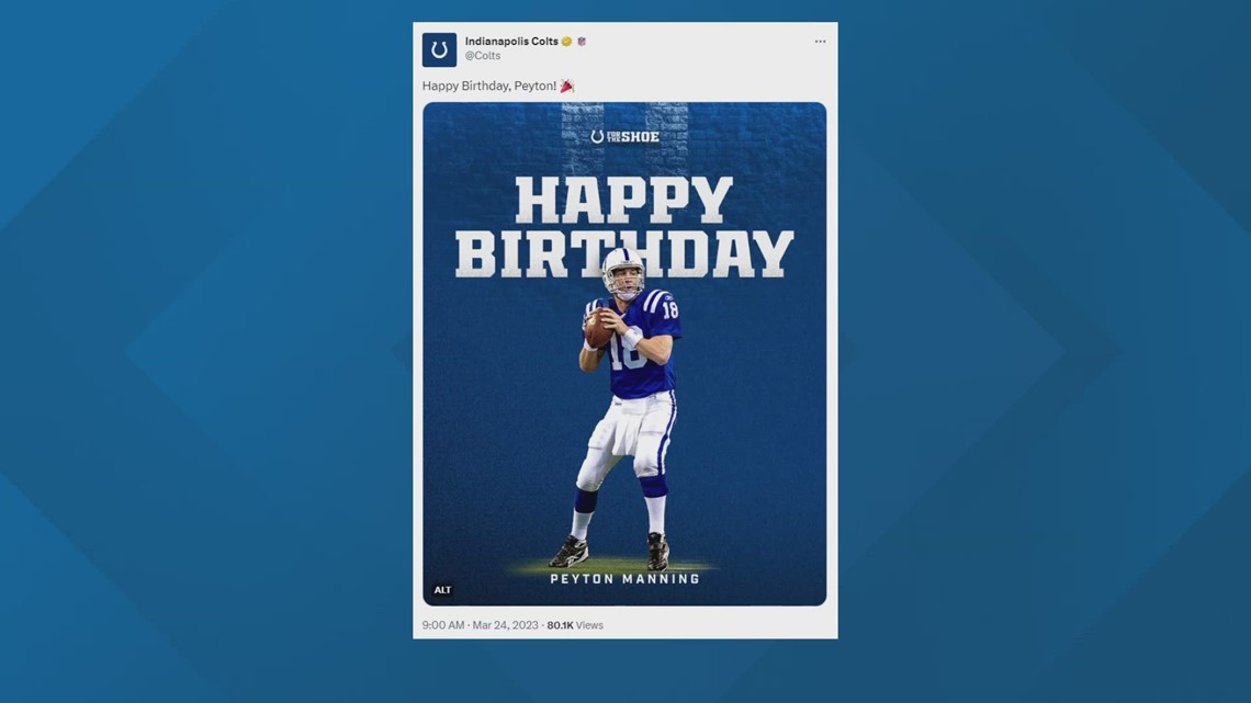 Happy birthday, Peyton Manning!