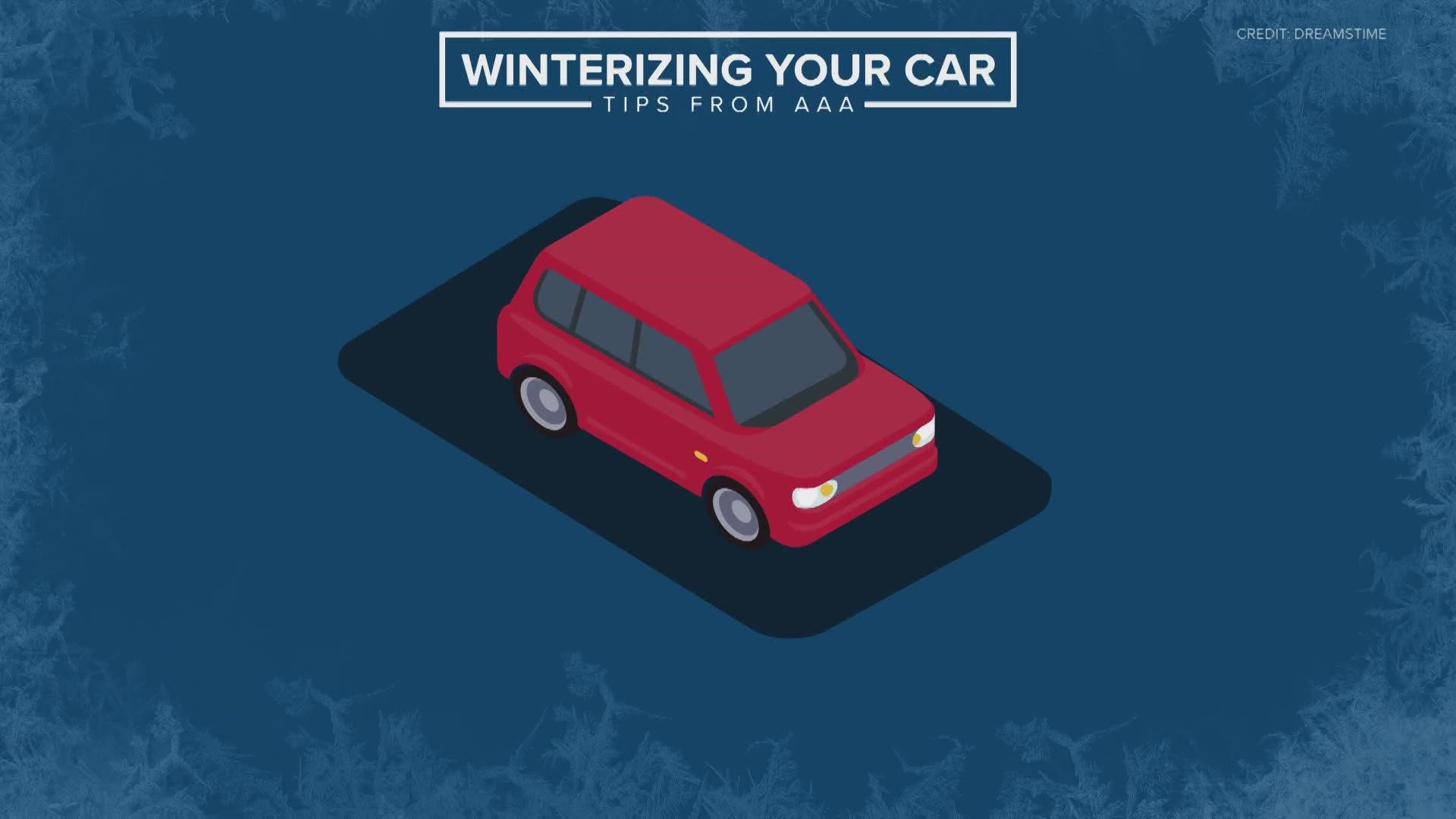 Felicia shares some tips from AAA about how to winterize your car.