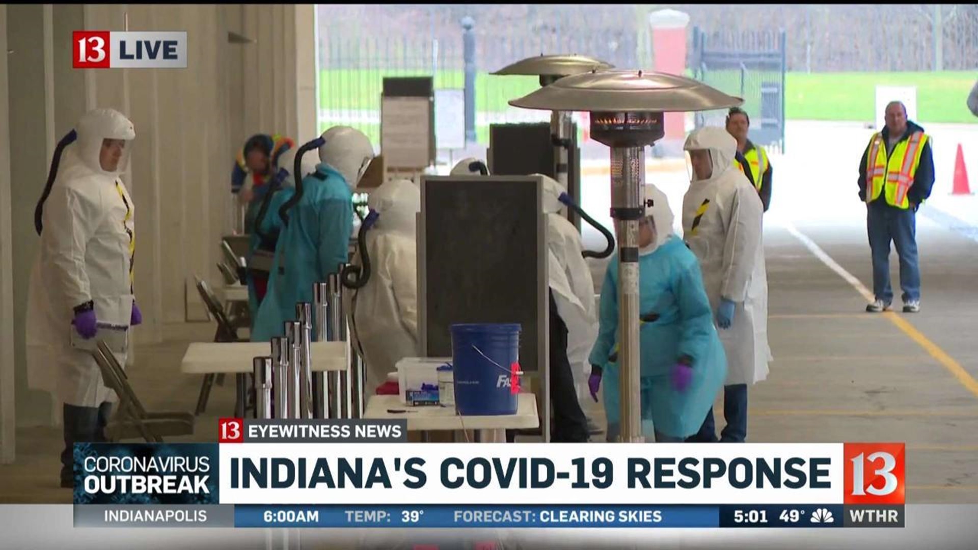 Indiana's COVID19 response