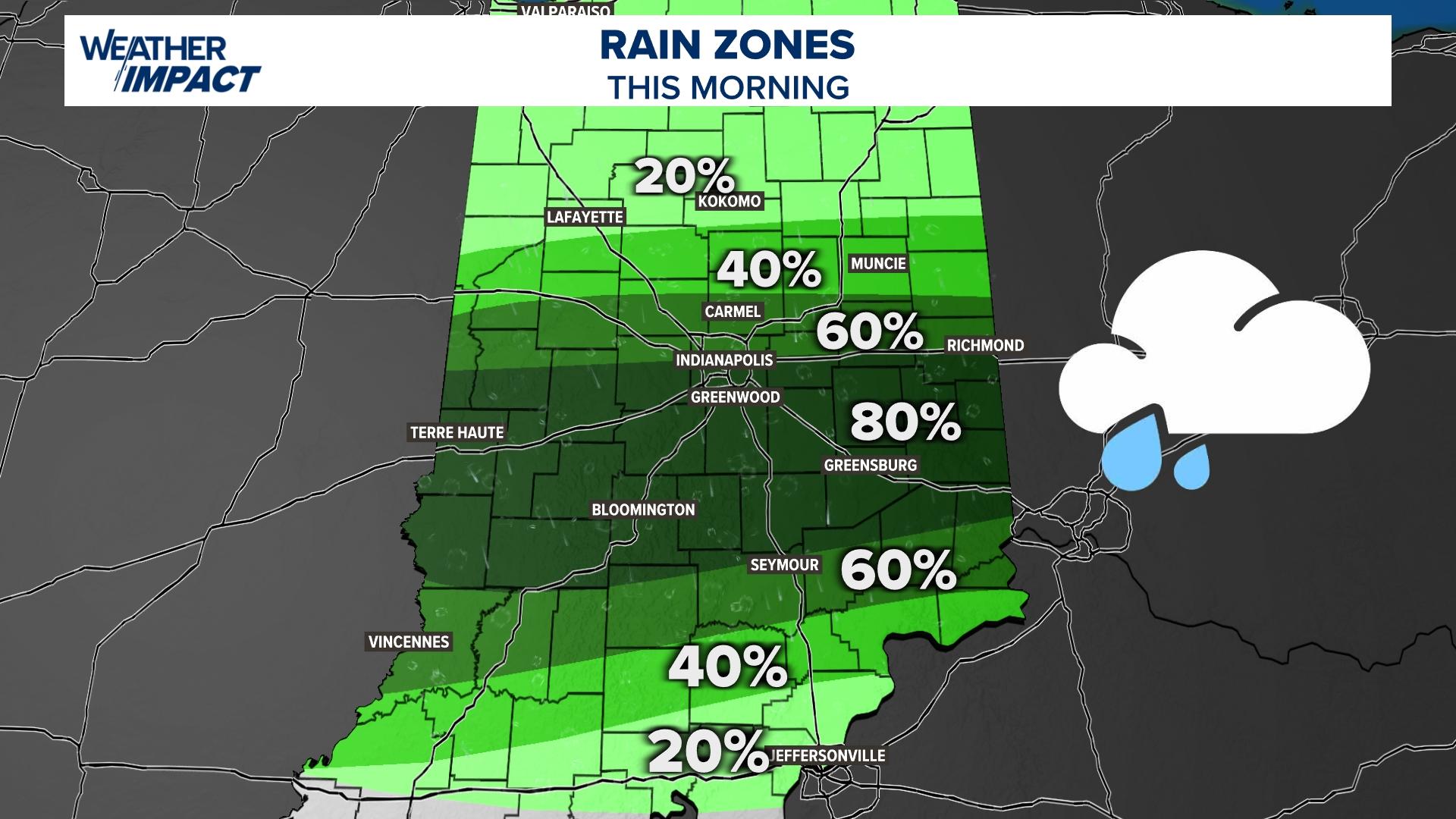 When to expect showers, downpours across Indiana Monday | 13Weather Blog