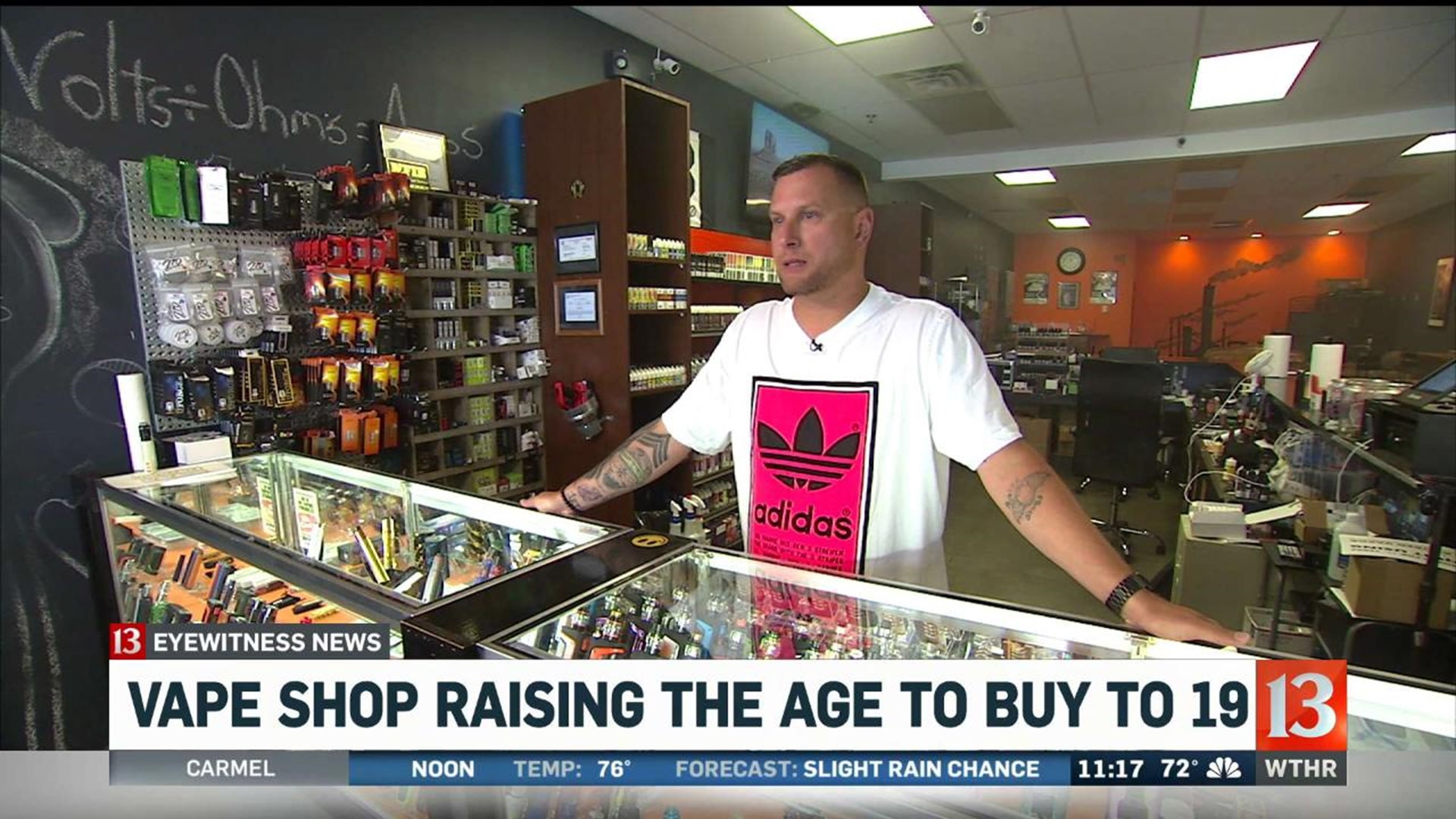 Indiana Vape Shop Raising the Age to 19