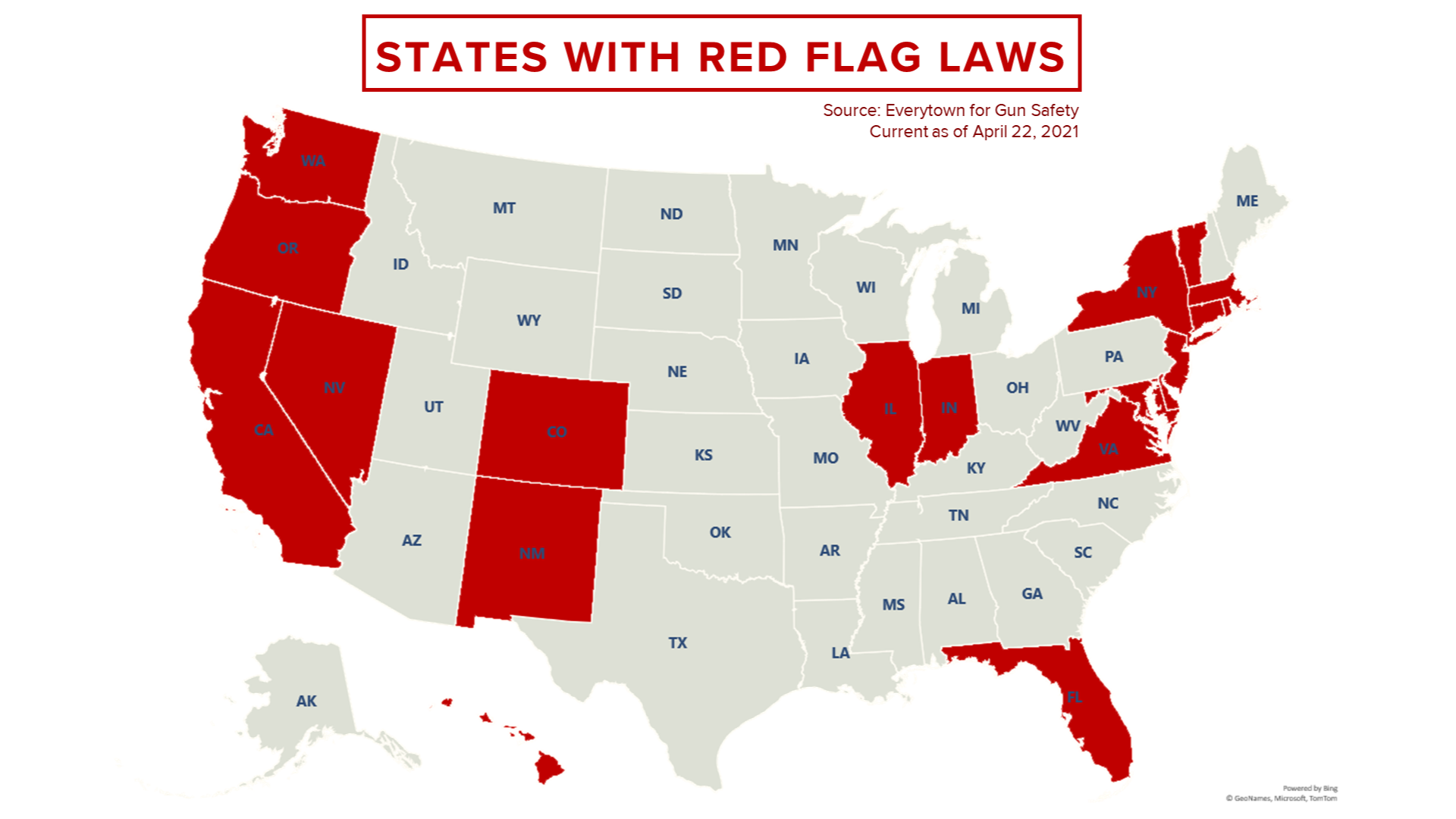 Is Indiana's Red Flag law the strongest in the nation?