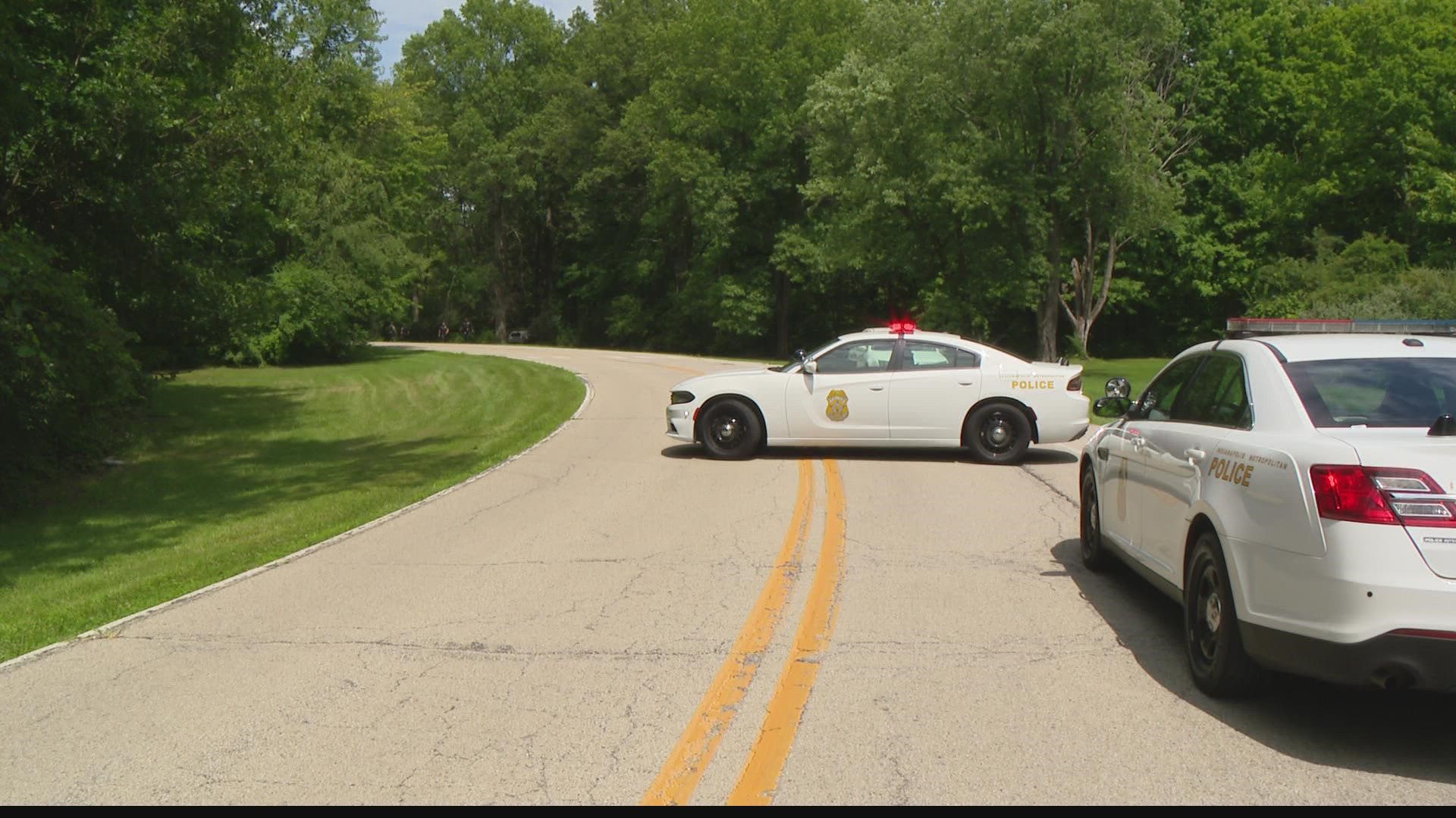 IMPD is investigating after a body was found burned in Pike Township in a wooded area near Eagle Creek.