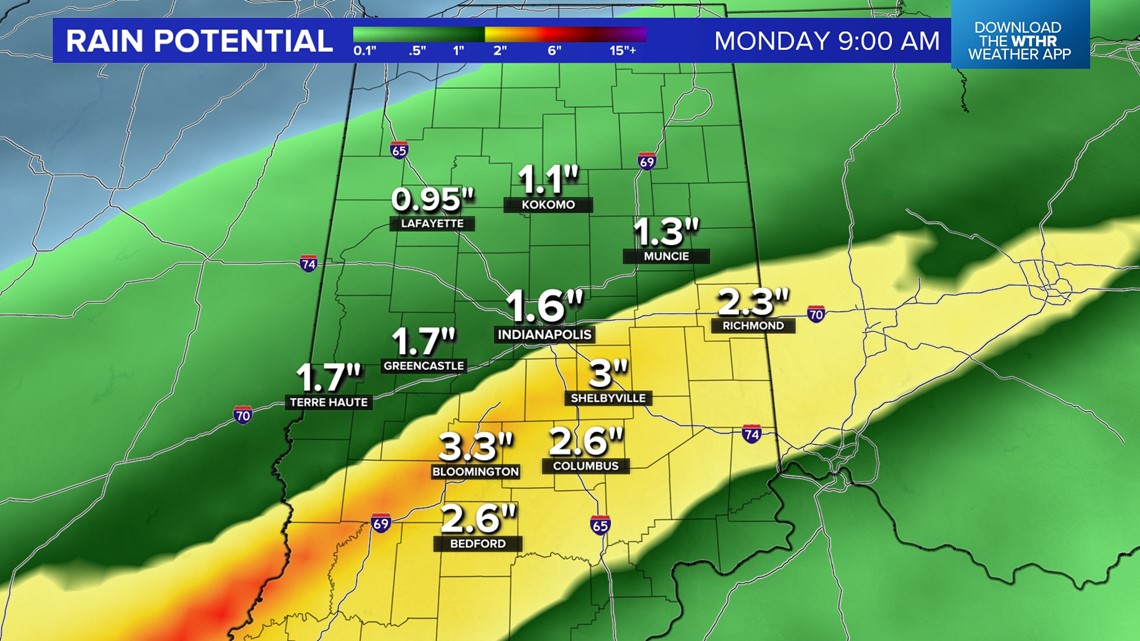 Heavy rain at times before chilly air next week Weather Blog