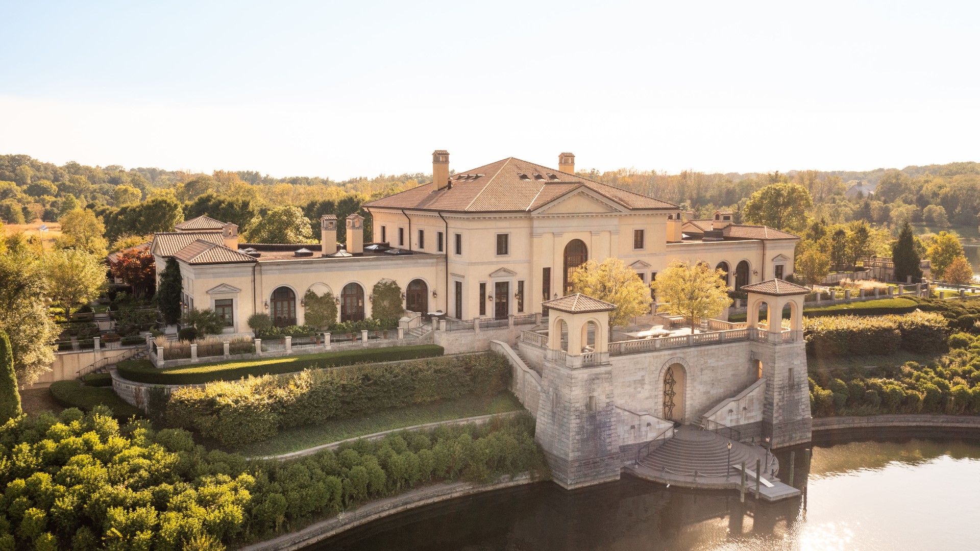 While the estate was listed for $14 million, the purchasing price is not being disclosed.