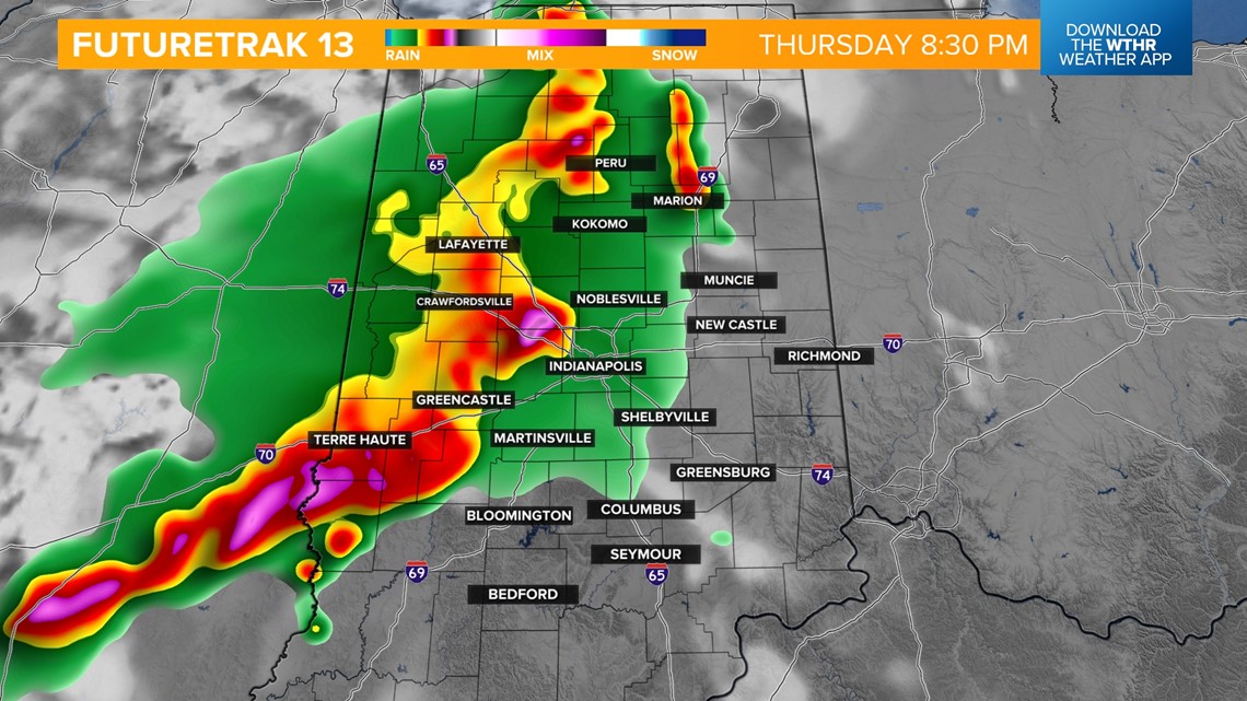 Weather blog: Multiple rounds of storms expected Thursday | wthr.com