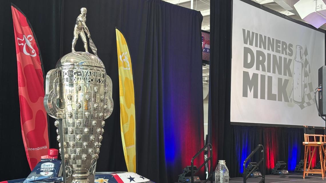Winners Drink Milk | Indy 500 rookies milk dairy cow in good luck tradition
